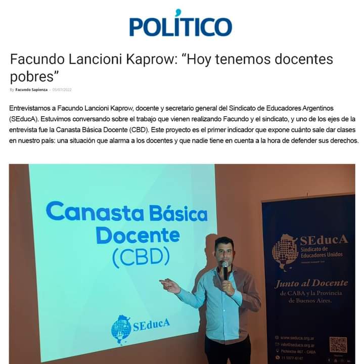 Facundo Lancioni Kaprow_politico.org.ar